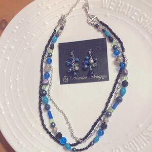Premier Designs necklace and earring set